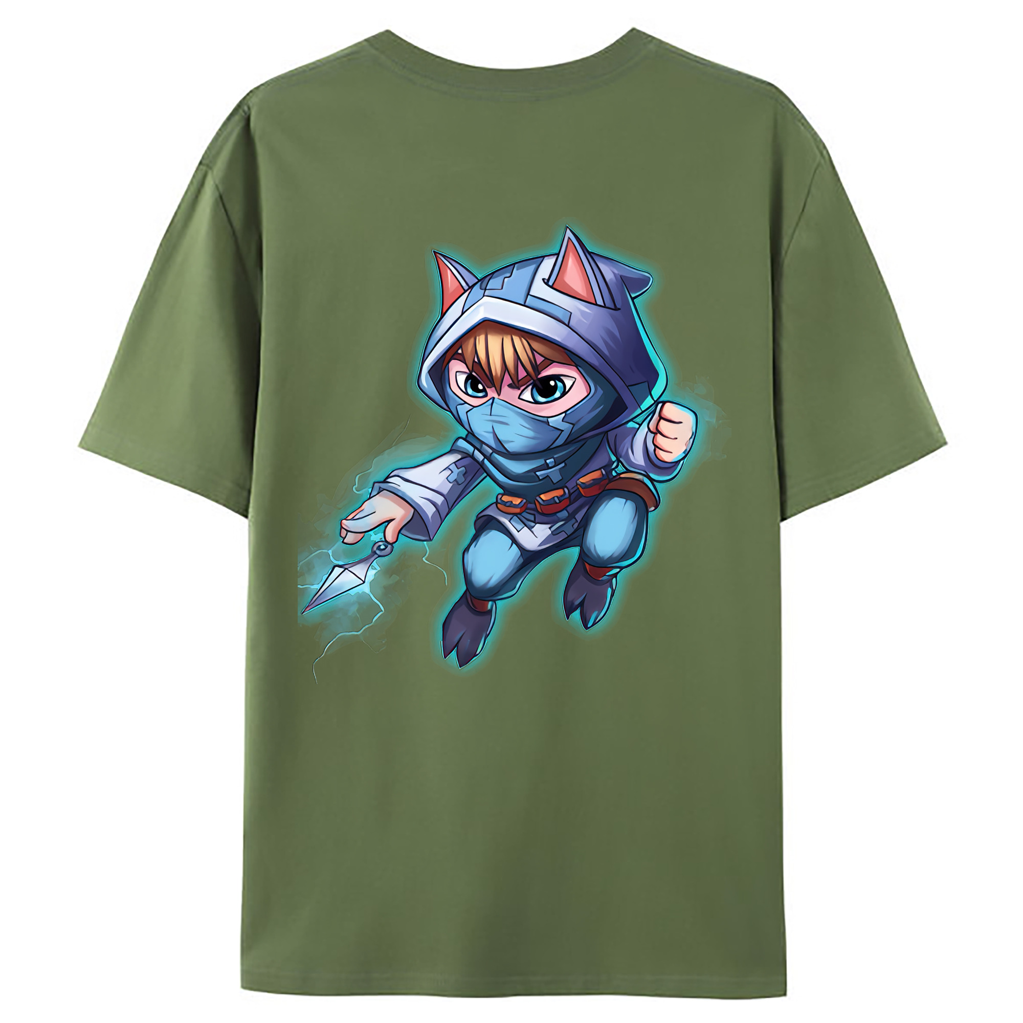 （画像用） リーグ・オブ・レジェンド League of Legends LOL 綿100％ メンズ半袖Tシャツ（バックプリント） 通気性